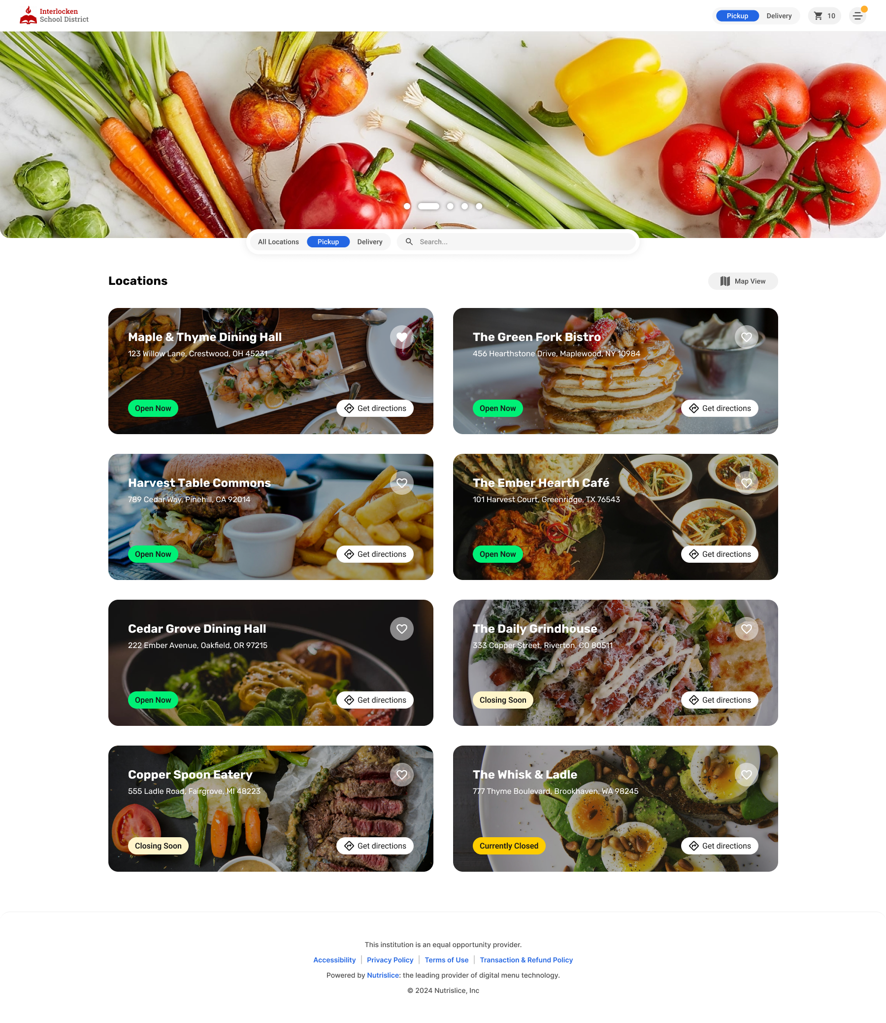 After - Locations Page