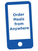Order meals from anywhere