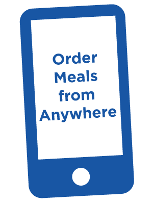 Order meals from anywhere